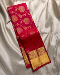 Red Kanjivaram Silk Saree | Traditional Wedding Wear
