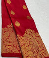 Red Kanjivaram Silk Saree | Traditional Wedding Wear