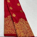 Red Kanjivaram Silk Saree | Traditional Wedding Wear