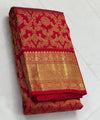 Red Kanjivaram Silk Saree | Traditional Wedding Wear