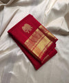 Red Kanjivaram Silk Saree | Traditional Wedding Wear