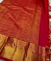Red Kanjivaram Silk Saree | Traditional Wedding Wear