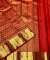 Red Kanjivaram Silk Saree | Traditional Wedding Wear