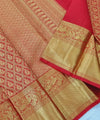 Red Kanjivaram Silk Saree | Traditional Wedding Wear