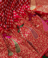 Red Kanjivaram Silk Saree | Traditional Wedding Wear