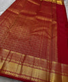 Red Kanjivaram Silk Saree | Traditional Wedding Wear