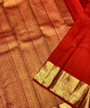 Red Kanjivaram Silk Saree | Traditional Wedding Wear