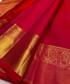 Red Kanjivaram Silk Saree | Traditional Wedding Wear