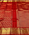 Red Kanjivaram Silk Saree | Traditional Wedding Wear