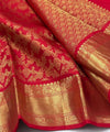 Red Kanjivaram Silk Saree | Traditional Wedding Wear