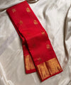 Red Kanjivaram Silk Saree | Wedding & Festive Wear