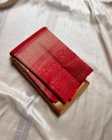 Red Kanjivaram Silk Saree | Wedding & Festive Wear