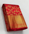 Red Kanjivaram Silk Saree | Wedding & Festive Wear