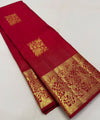 Red Kanjivaram Silk Saree | Wedding & Festive Wear