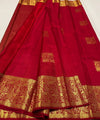 Red Kanjivaram Silk Saree | Wedding & Festive Wear