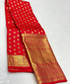 Red Kanjivaram Silk Saree | Wedding & Festive Wear