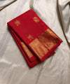 Red Kanjivaram Silk Saree | Wedding & Festive Wear