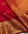 Red Kanjivaram Silk Saree | Wedding & Festive Wear