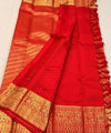 Red Kanjivaram Silk Saree | Wedding & Festive Wear