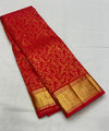 Red Kanjivaram Silk Saree | Wedding & Reception Wear