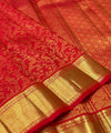 Red Kanjivaram Silk Saree | Wedding & Reception Wear