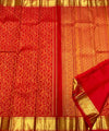 Red Kanjivaram Silk Saree | Wedding & Reception Wear