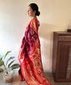Red Paithani Silk Saree | Wedding & Festive Wear