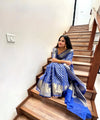 Royal Blue Banarasi Silk Saree | Ethnic Wear for Women