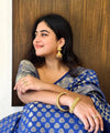 Royal Blue Banarasi Silk Saree | Ethnic Wear for Women