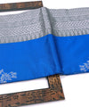 Royal Blue Banarasi Silk Saree | Wedding & Reception Wear