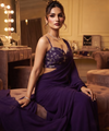 Royal Purple Bollywood Designer Saree | Party & Festive Wear
