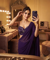 Royal Purple Bollywood Designer Saree | Party & Festive Wear