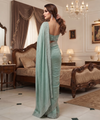 Seafoam Green Silk Saree | Wedding & Festive Wear