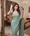 Seafoam Green Silk Saree | Wedding & Festive Wear