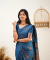 Sky Banarasi Silk Saree | Wedding & Reception Wear
