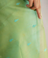 Sky Blue Cotton Saree | Ethnic Wear for Women