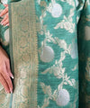Sky Blue Cotton Saree | Everyday Ethnic Wear