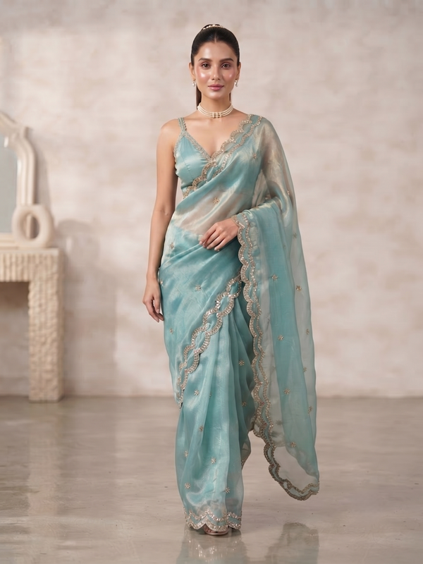 Sky Bollywood Designer Saree | Party & Festive Wear