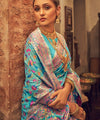 Sky Cotton Saree | Festive & Party Wear