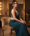 Teal Bollywood Designer Saree | Party & Festive Wear