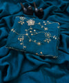 Teal Bollywood Designer Saree | Party & Festive Wear
