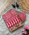 Vivid Pink Trending Designer Saree | Party & Festive Wear