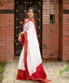 White Banarasi Silk Saree | Ethnic Wear for Women