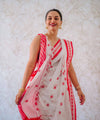 White Banarasi Silk Saree | Festival & Ceremony Wear
