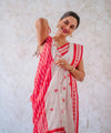 White Banarasi Silk Saree | Festival & Ceremony Wear
