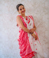 White Banarasi Silk Saree | Festival & Ceremony Wear