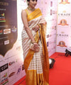White Banarasi Silk Saree | Traditional Zari Weave