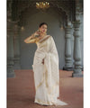 White Cotton Saree | Ethnic Wear for Women