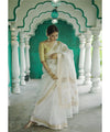 White Cotton Saree | Ethnic Wear for Women