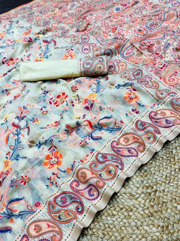 White Cotton Saree | Everyday Ethnic Wear